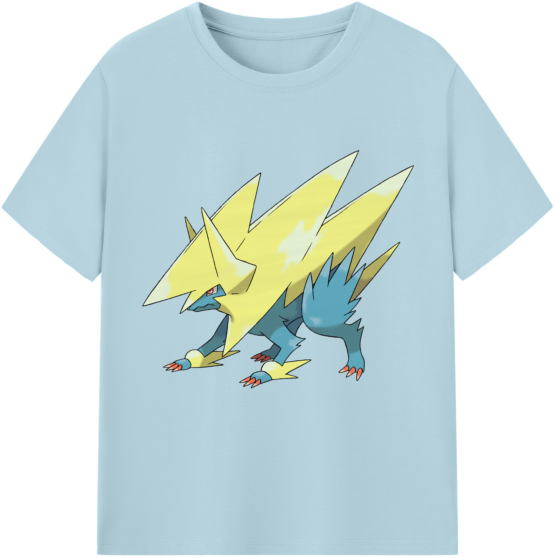 （画像用） ポケットモンスター Pokémon 綿100％半袖Tシャツ（フロントプリント）